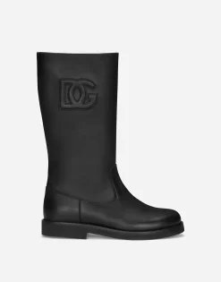 Calfskin boots