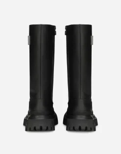 Calfskin boots