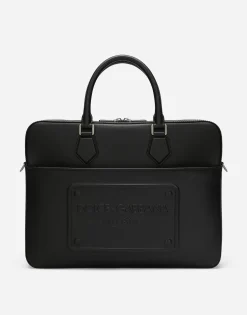 Calfskin briefcase