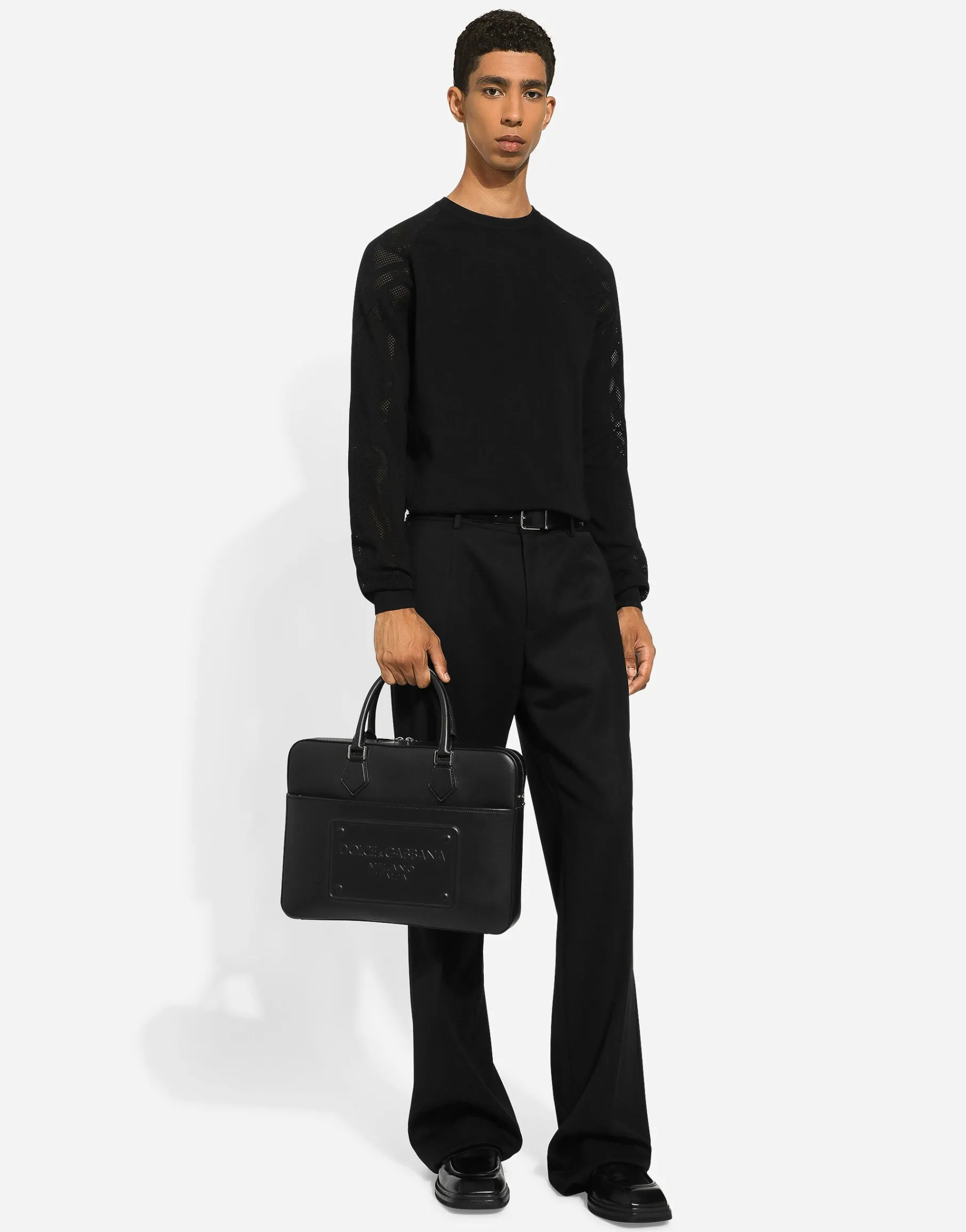 Calfskin briefcase