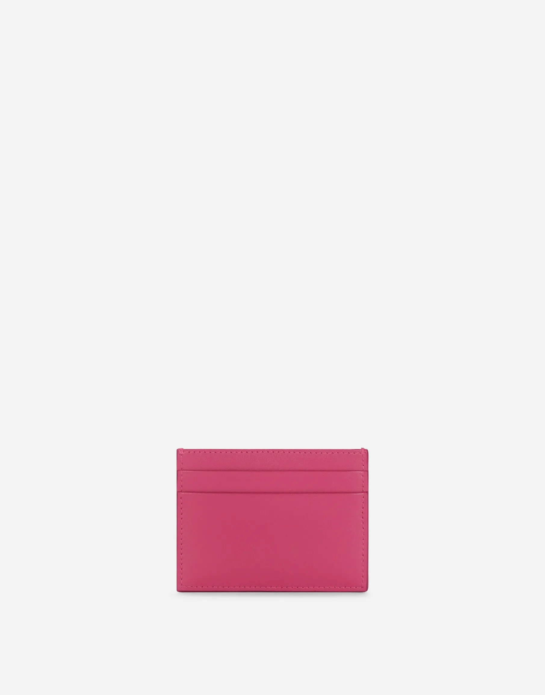 Calfskin card holder with DG Logo