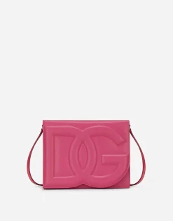 Calfskin DG Logo Bag crossbody bag