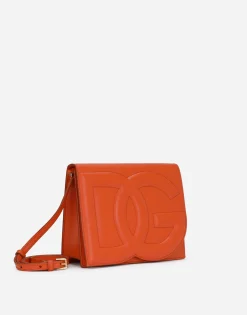 Calfskin DG Logo Bag crossbody bag