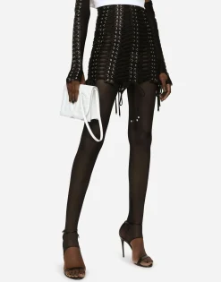 Calfskin DG Logo Bag crossbody bag