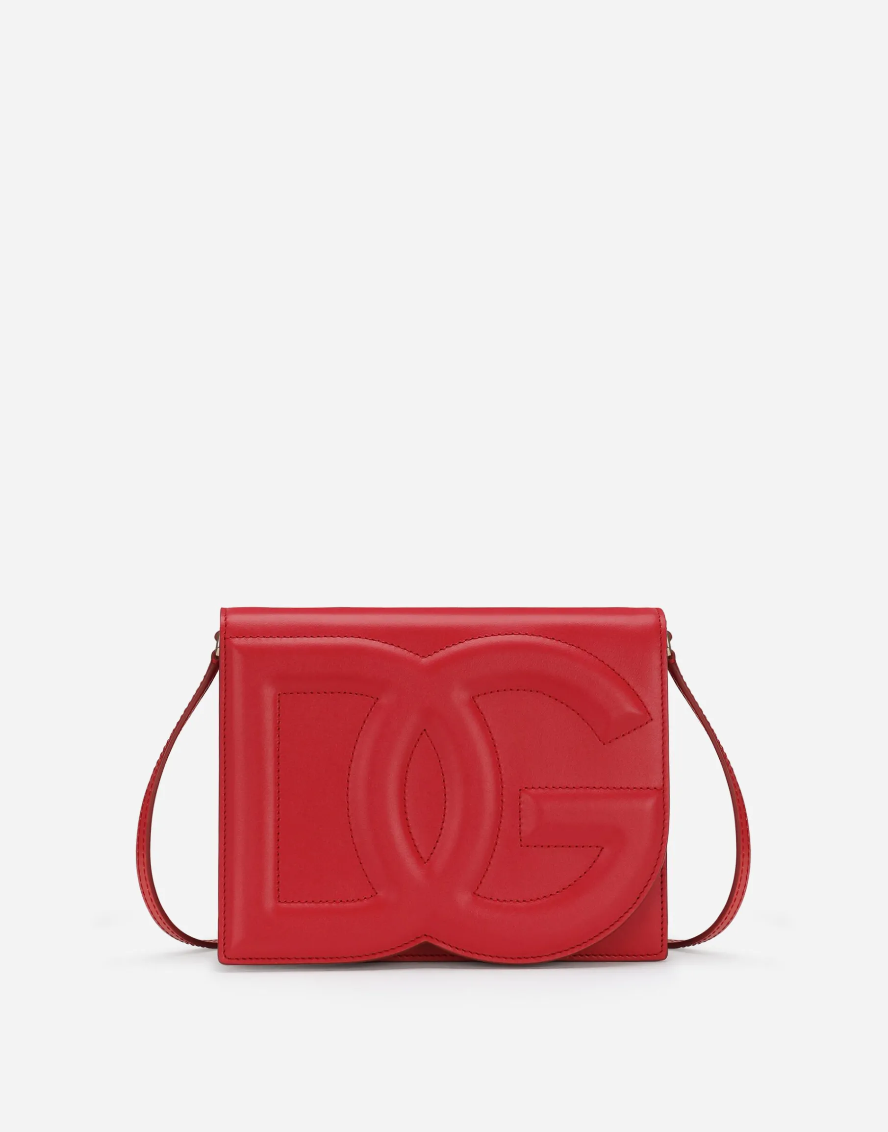 Calfskin DG Logo crossbody bag