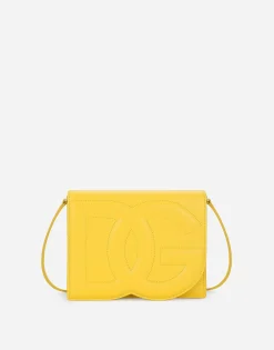 Calfskin DG logo crossbody bag