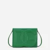 Calfskin DG logo crossbody bag