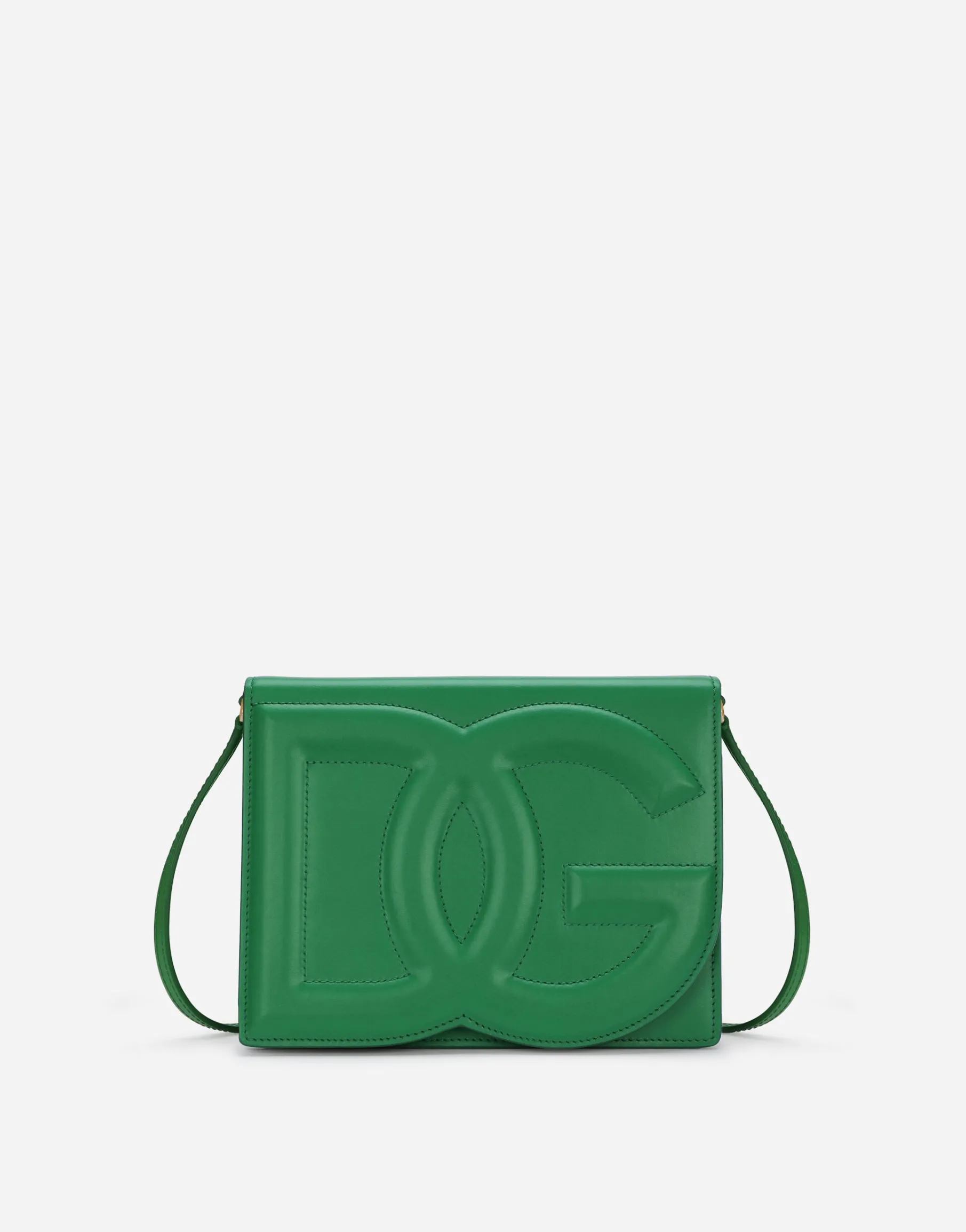Calfskin DG logo crossbody bag