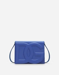 Calfskin DG logo crossbody bag