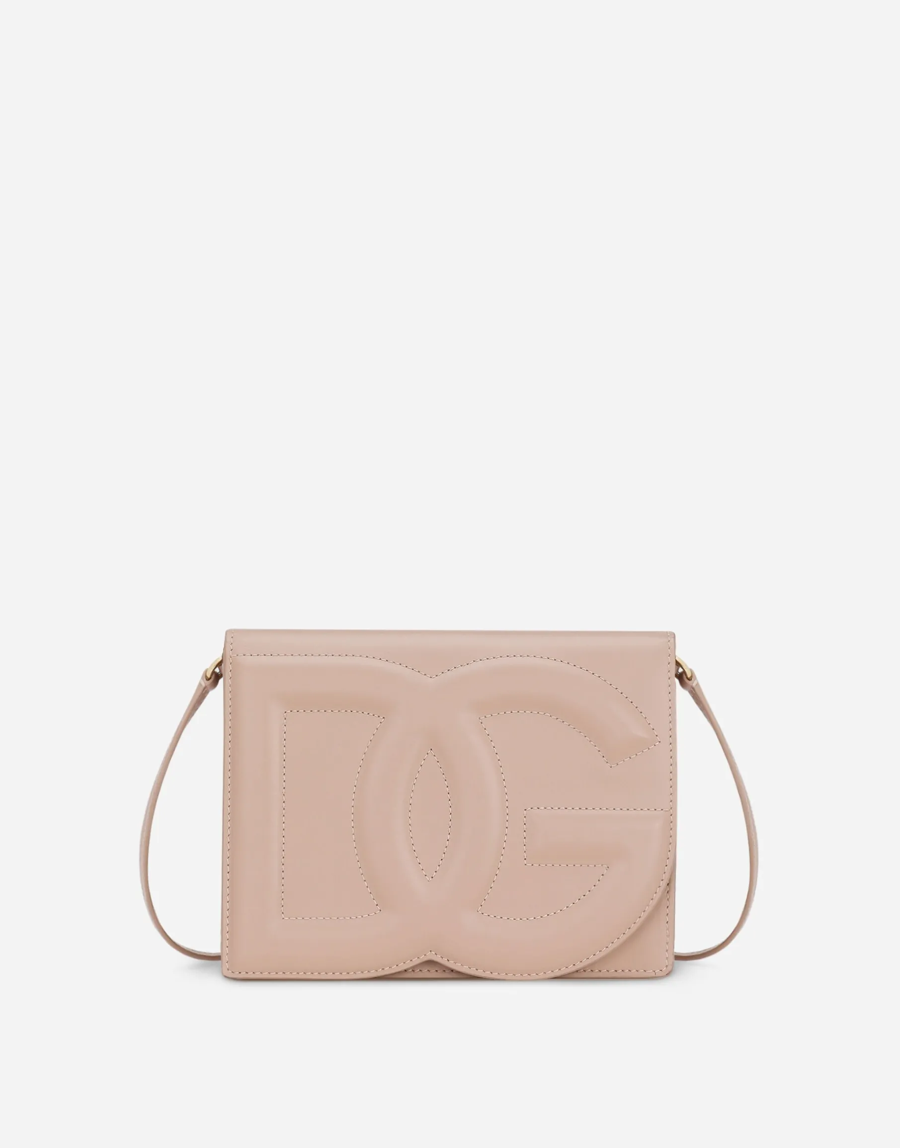 Calfskin DG Logo crossbody bag