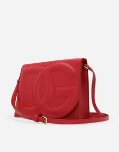 Calfskin DG Logo crossbody bag