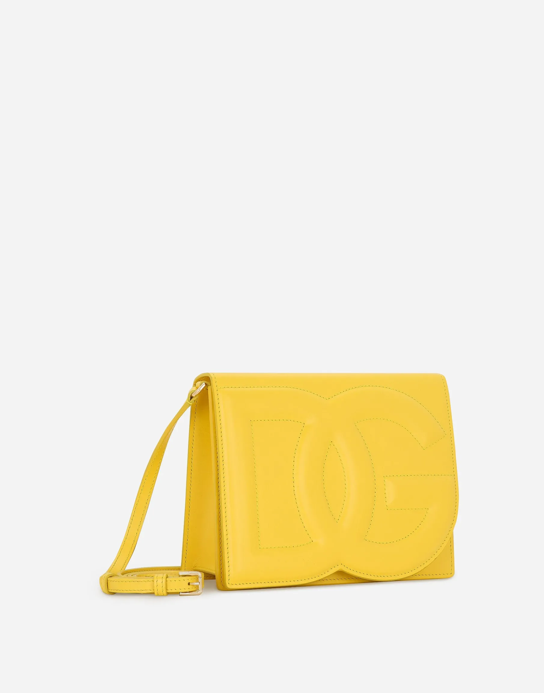 Calfskin DG logo crossbody bag