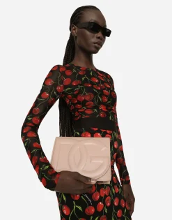Calfskin DG Logo crossbody bag