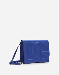 Calfskin DG logo crossbody bag