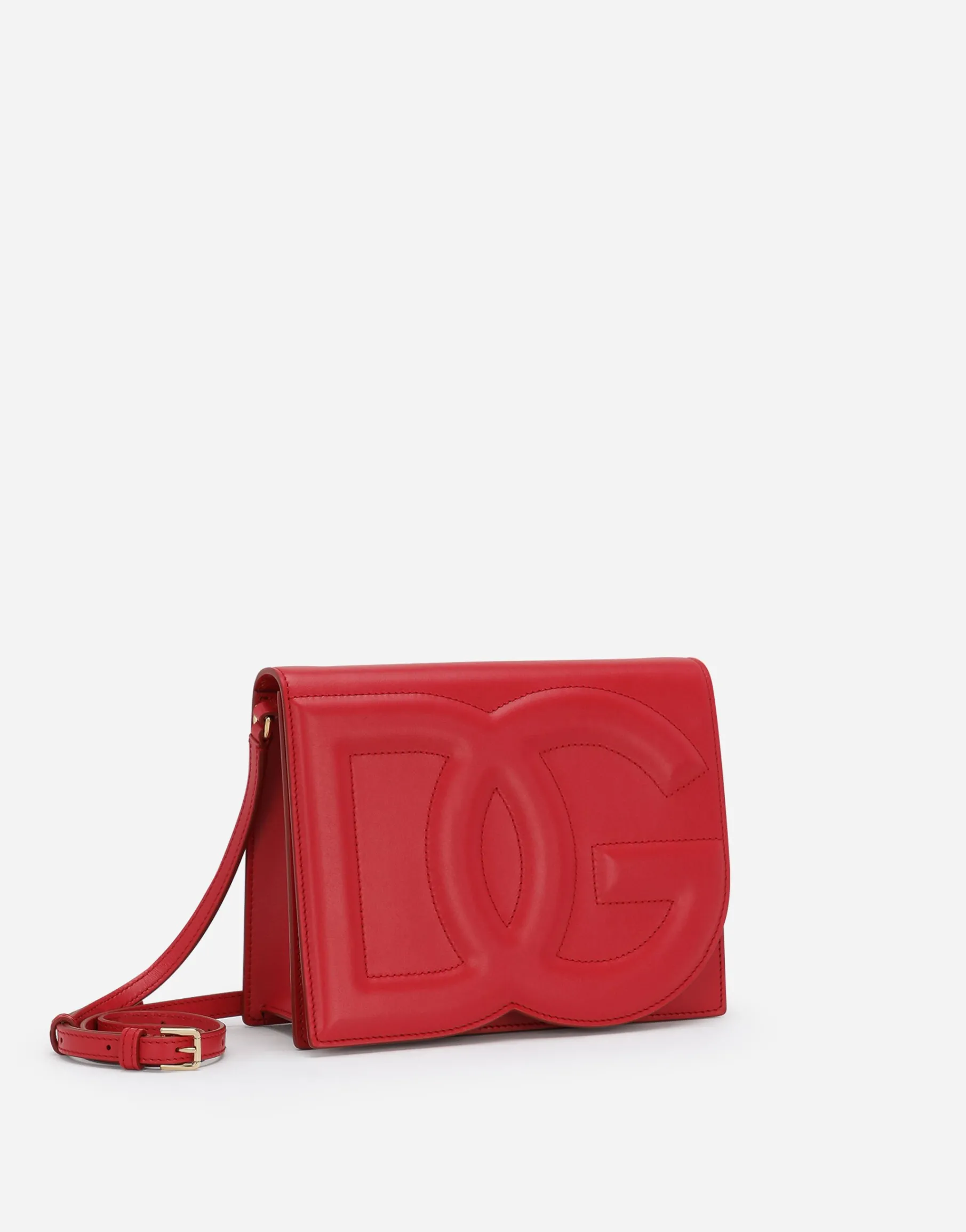 Calfskin DG Logo crossbody bag