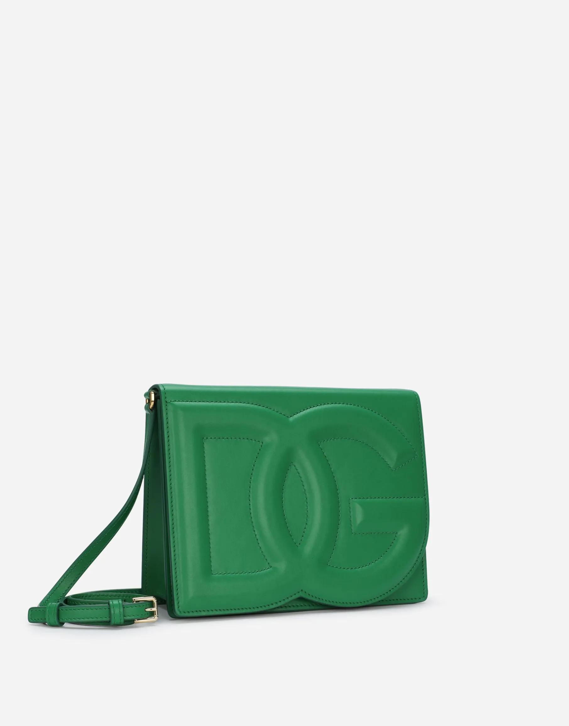 Calfskin DG logo crossbody bag