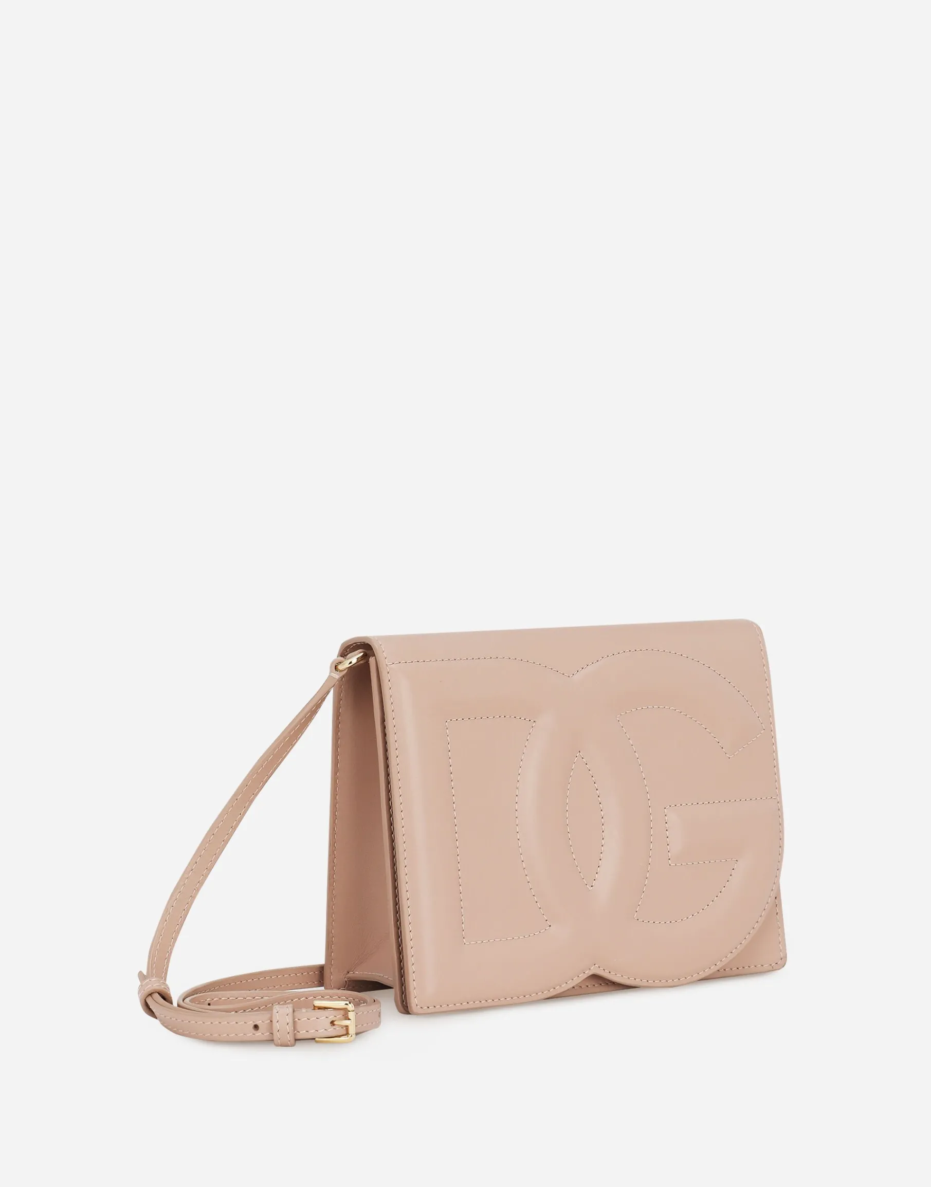 Calfskin DG Logo crossbody bag