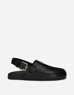Calfskin mules