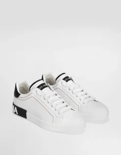 Calfskin nappa Portofino sneakers