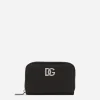 Calfskin nappa wallet with DG logo