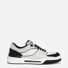 Calfskin New Roma sneakers with fusible rhinestones