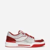 Calfskin New Roma sneakers with fusible rhinestones
