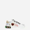 Calfskin Portofino DG King sneakers