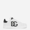 Calfskin Portofino sneakers with DG logo