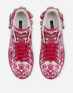 Calfskin Portofino sneakers