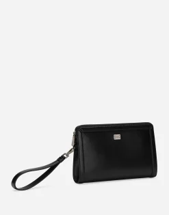 Calfskin pouch