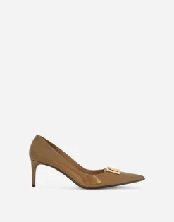 Calfskin pumps