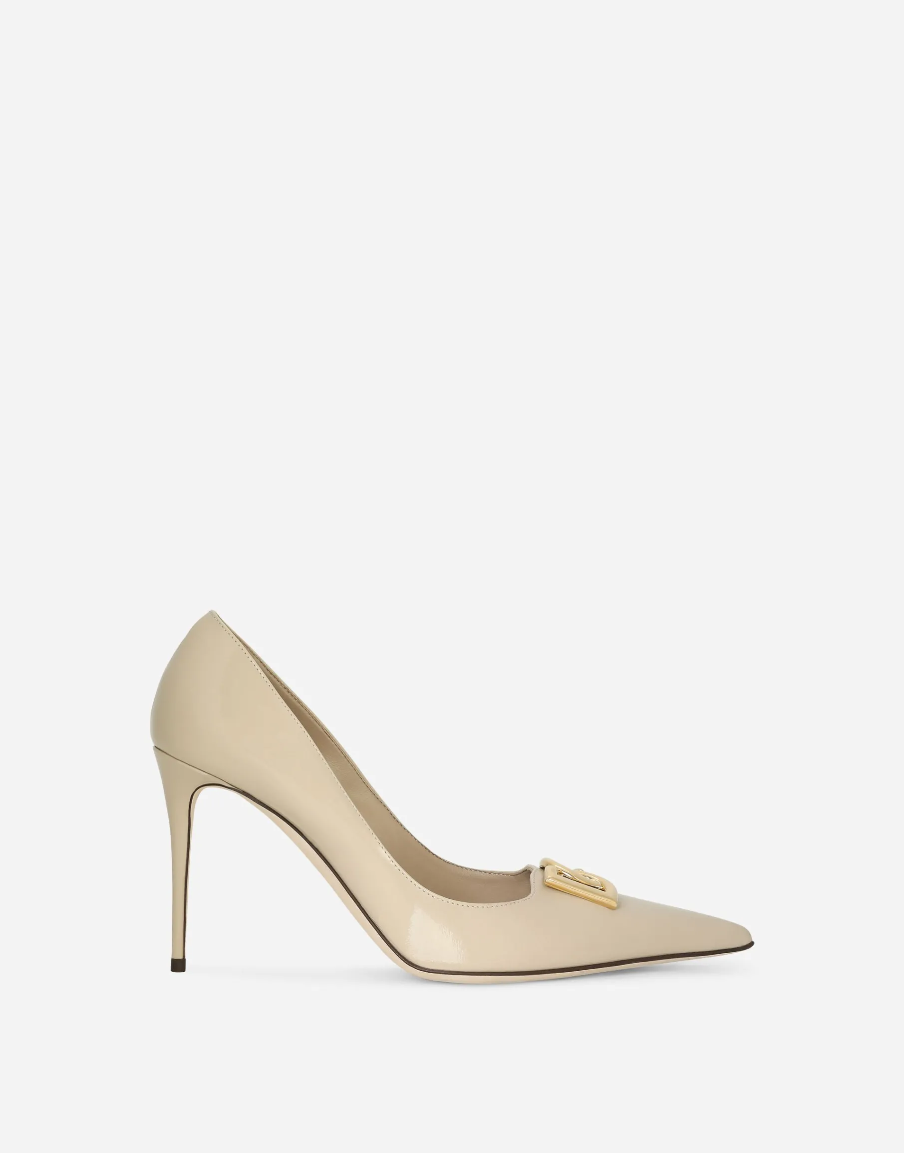 Calfskin pumps