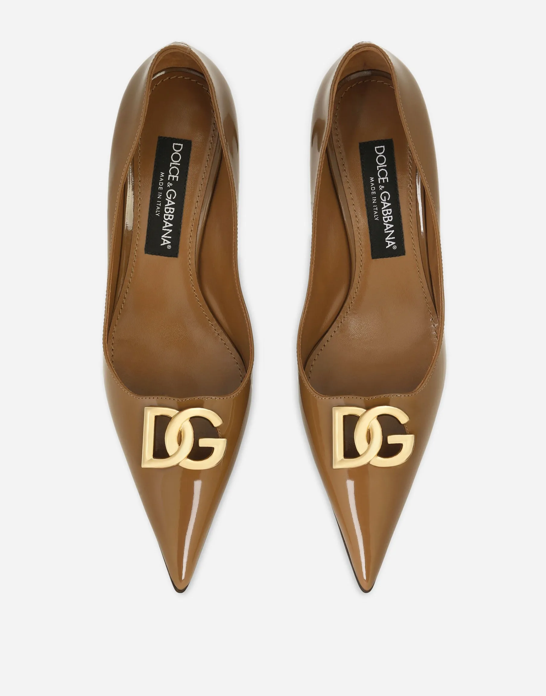 Calfskin pumps