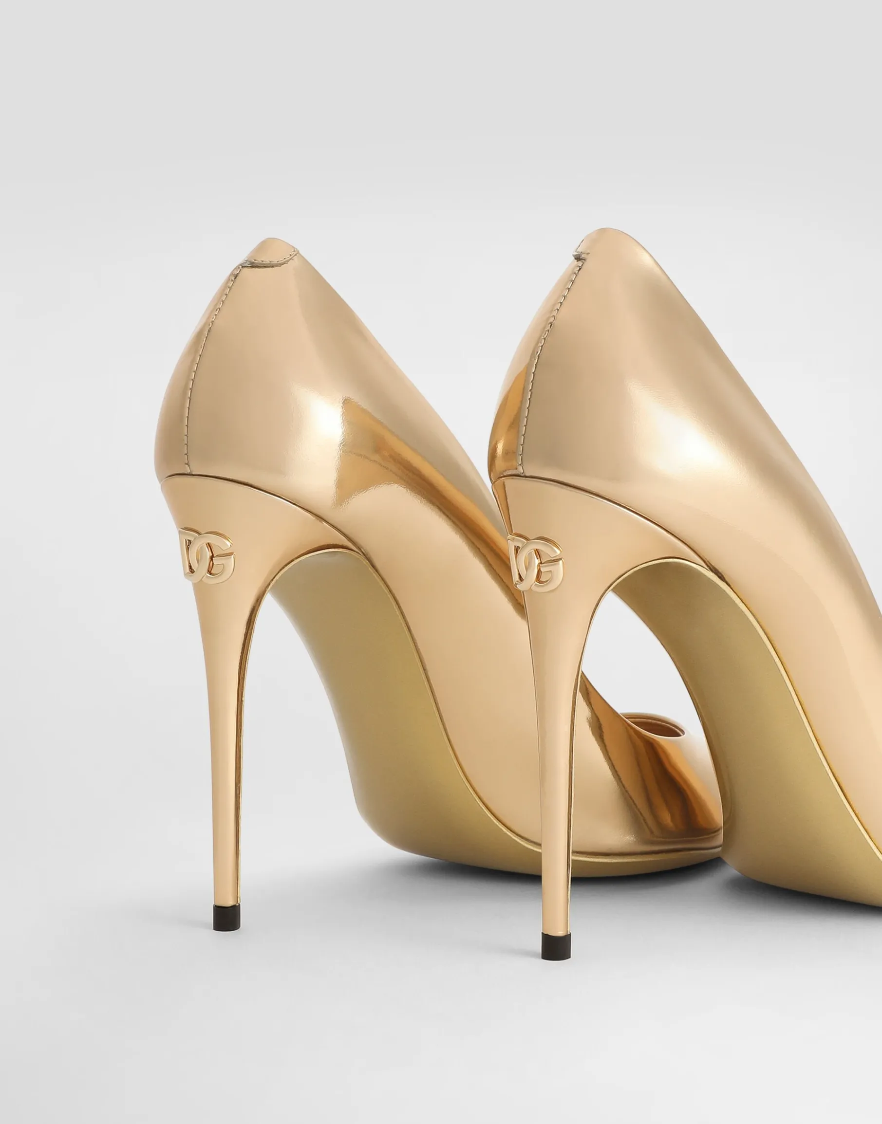 Calfskin pumps