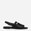 Calfskin sandals