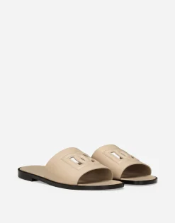 Calfskin sandals