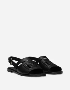 Calfskin sandals