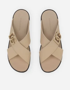 Calfskin sandals