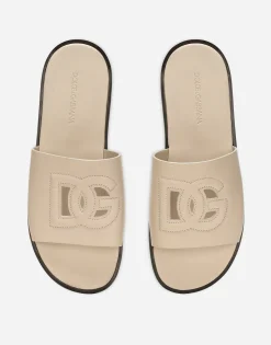 Calfskin sandals
