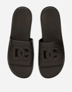 Calfskin sliders