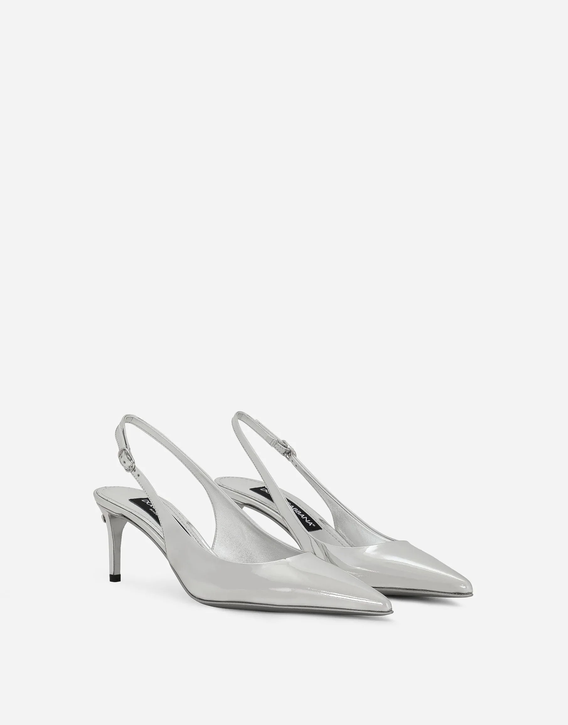 Calfskin slingbacks