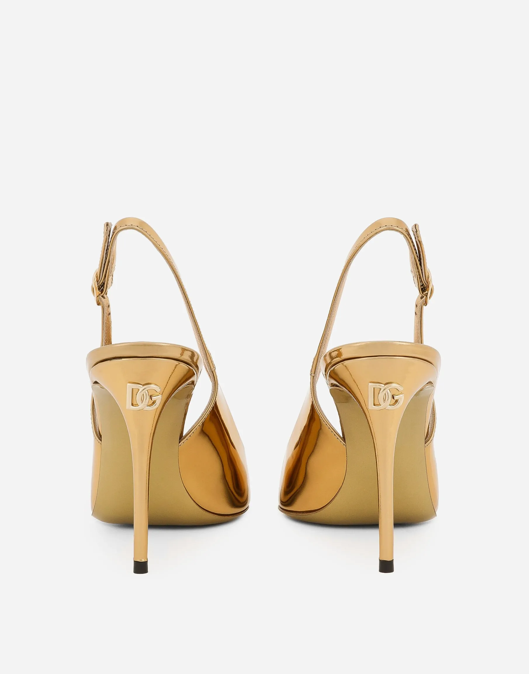 Calfskin slingbacks