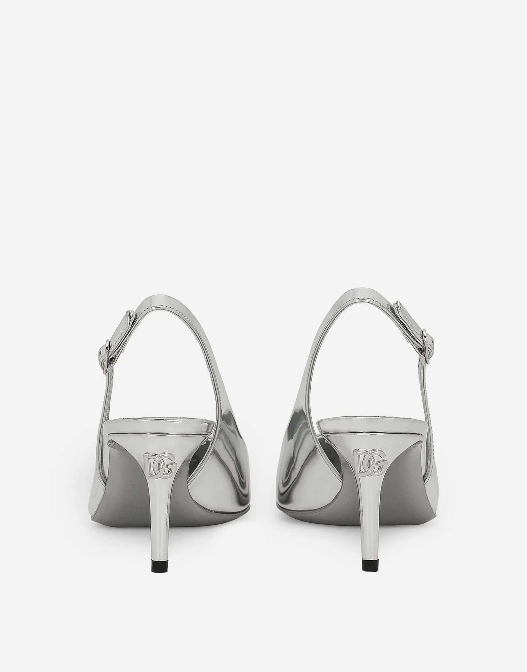 Calfskin slingbacks