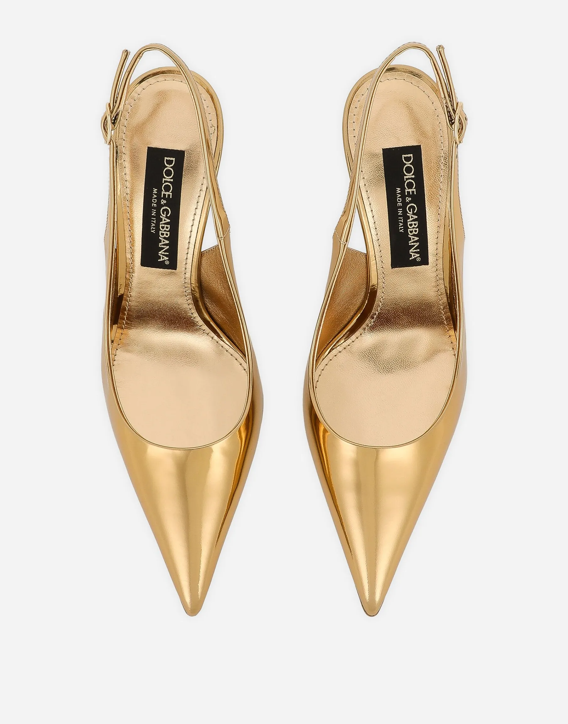 Calfskin slingbacks