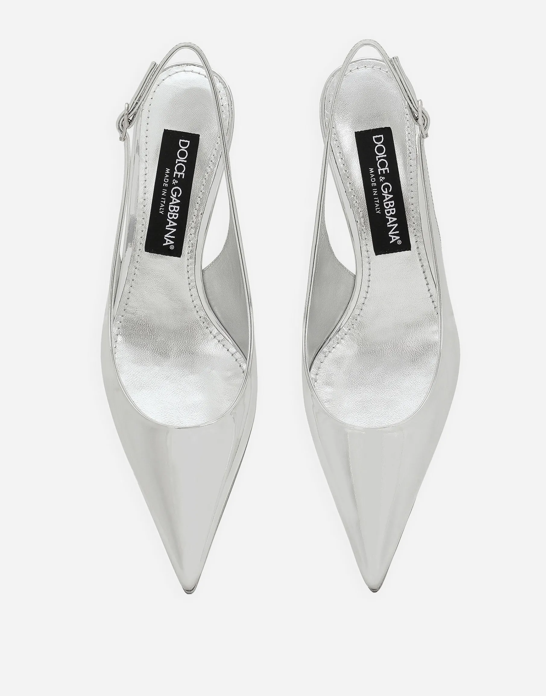 Calfskin slingbacks