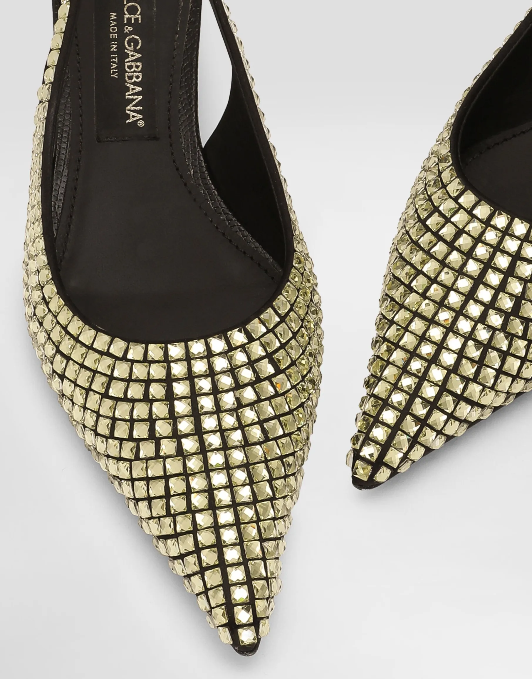 Calfskin slingbacks