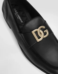 Calfskin slippers