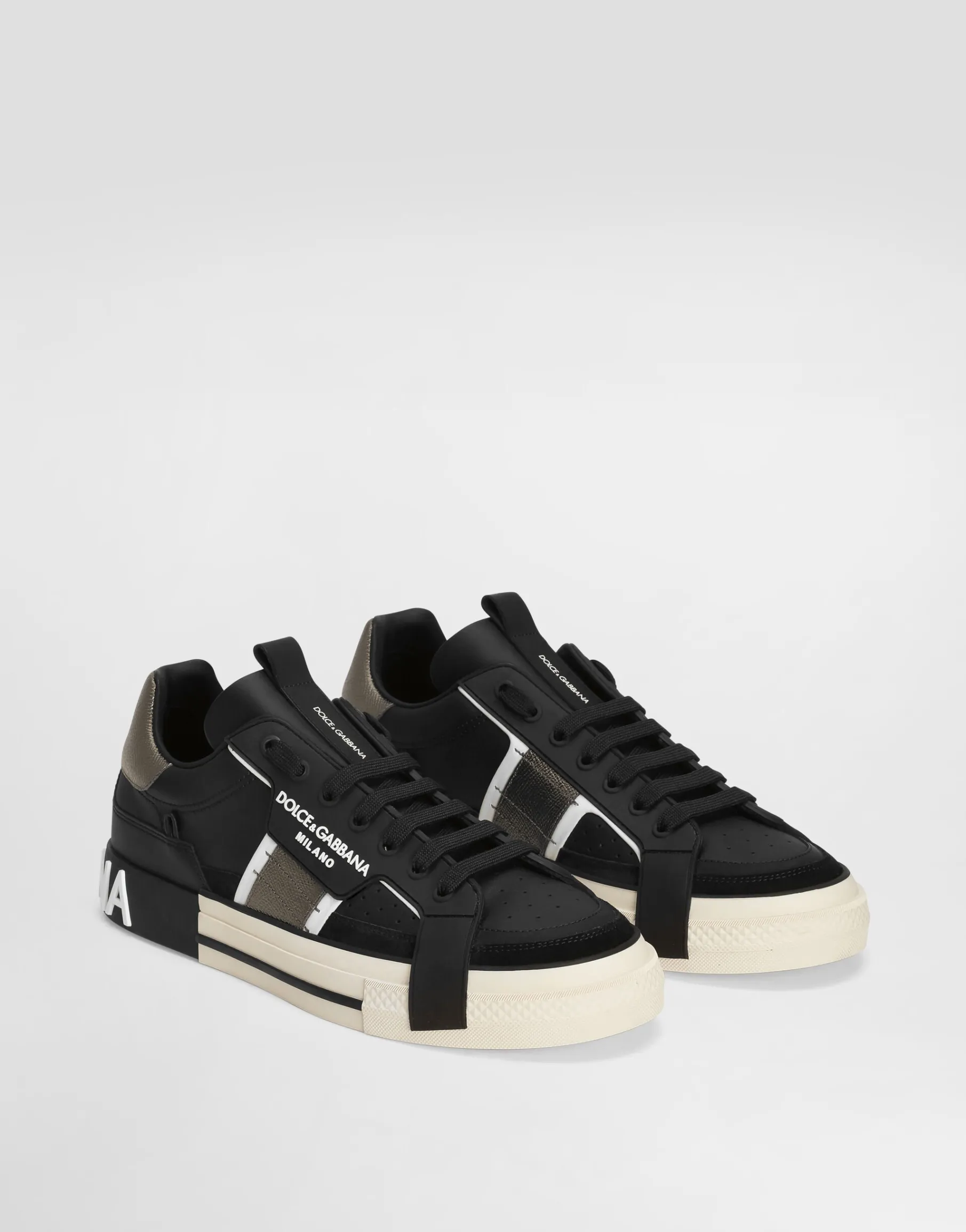 Calfskin 2.Zero Custom sneakers with contrasting details