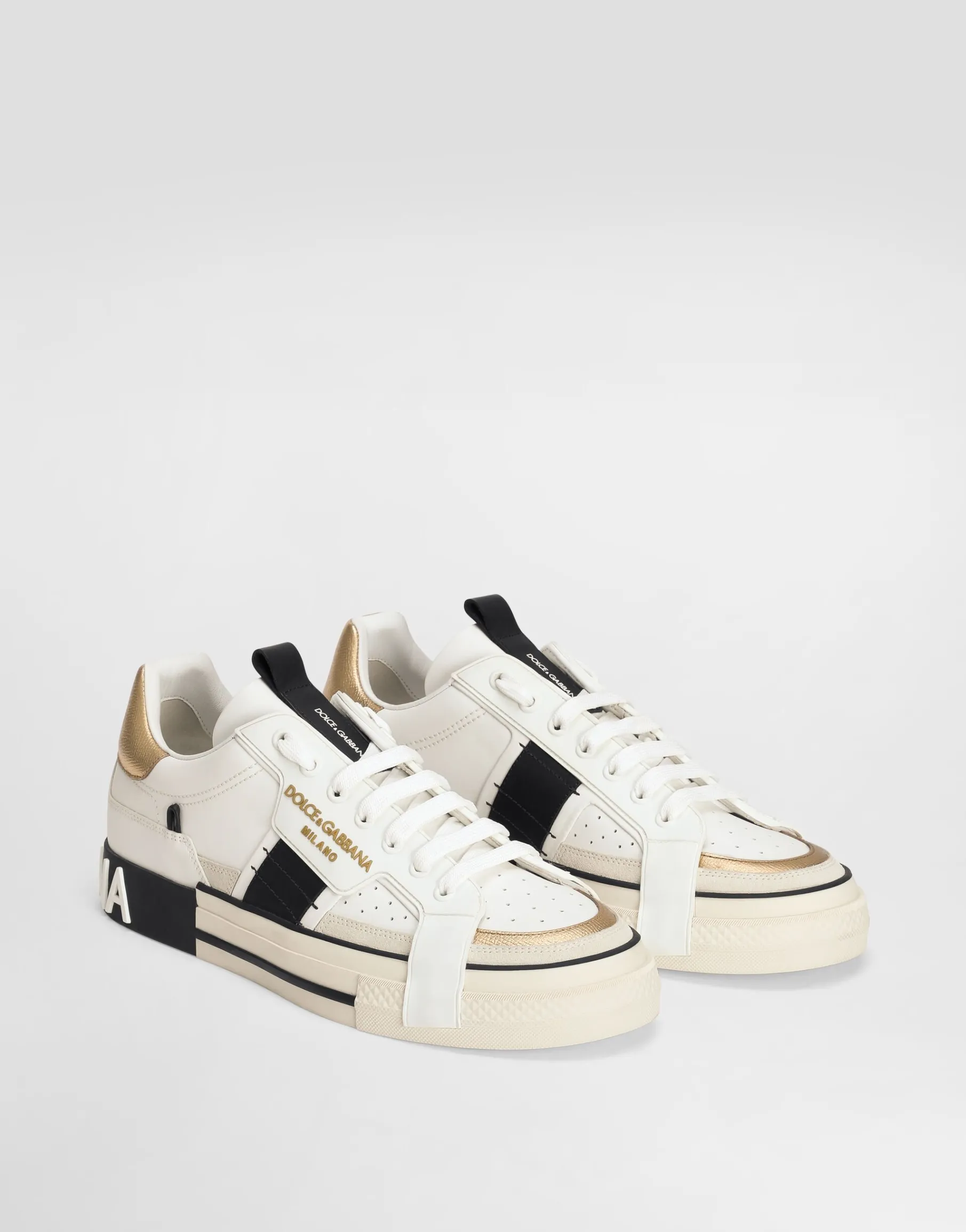 Calfskin 2.Zero Custom sneakers with contrasting details
