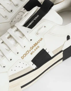 Calfskin 2.Zero Custom sneakers with contrasting details